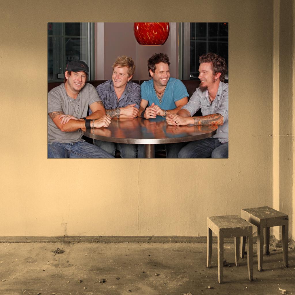 Parmalee Country Band Music Art Wall Art Print Poster