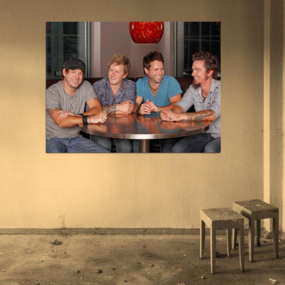 Parmalee Country Band Music Art Wall Art Print Poster