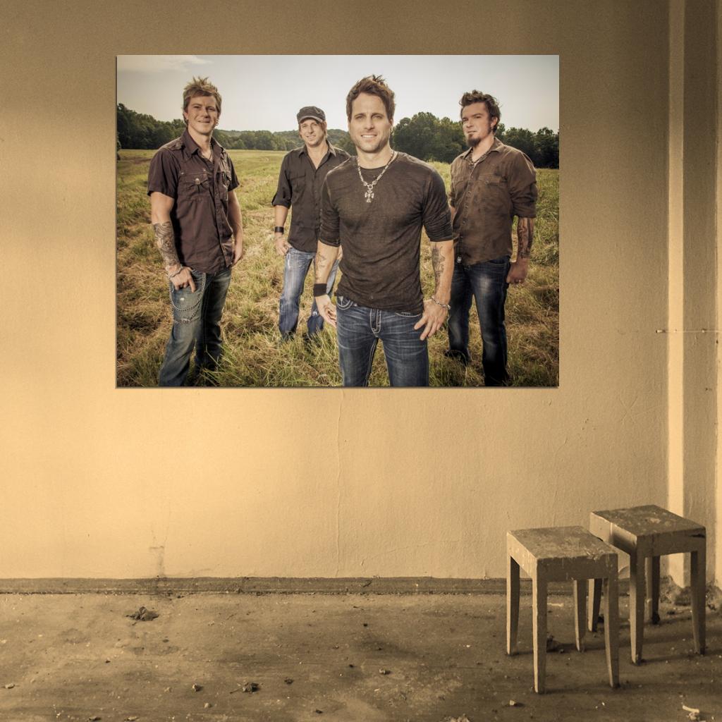 Parmalee Country Band Music Art Wall Art Print Poster