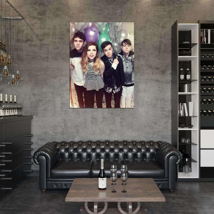 Echosmith Indie Pop Band Music Art Wall Art Print Poster