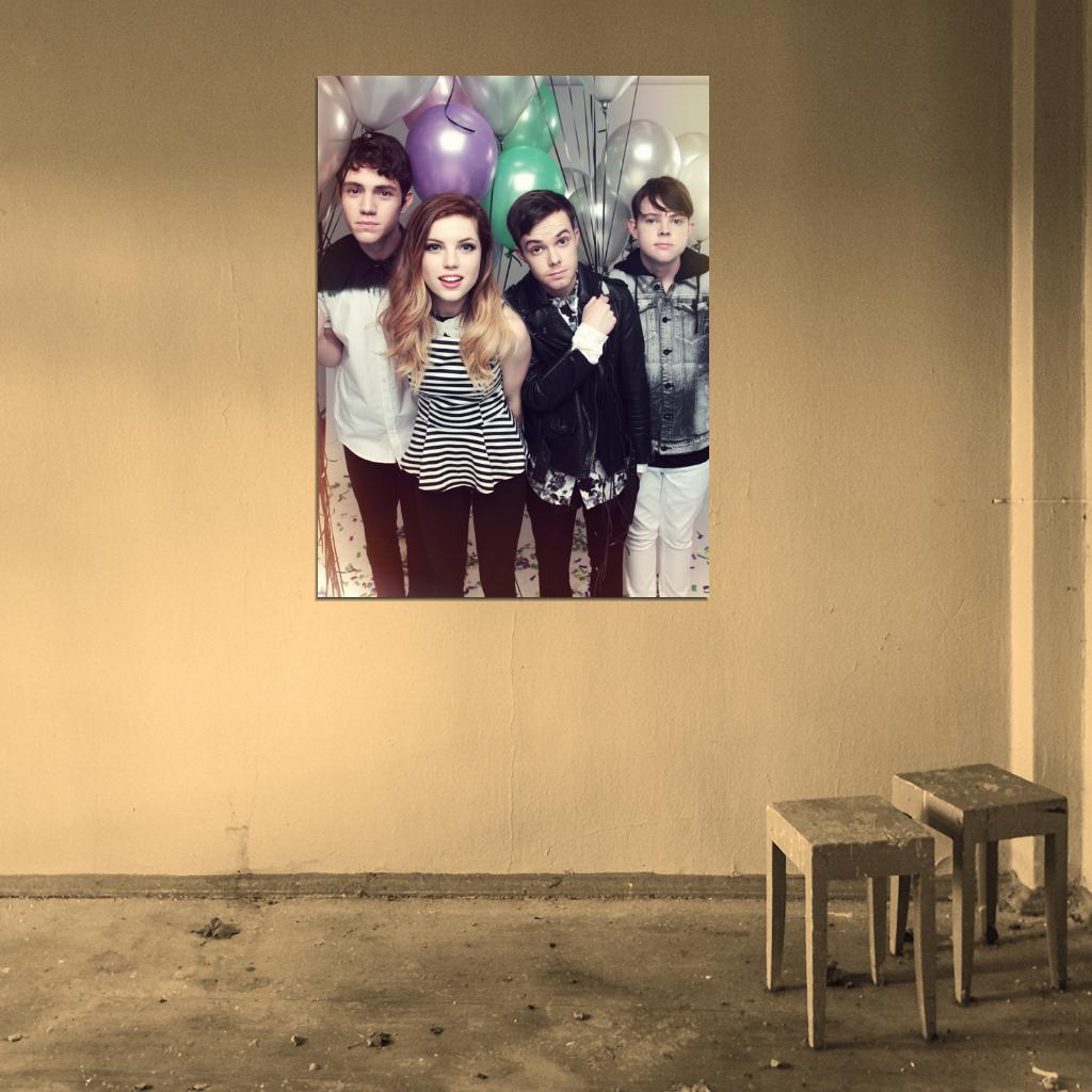 Echosmith Indie Pop Band Music Art Wall Art Print Poster