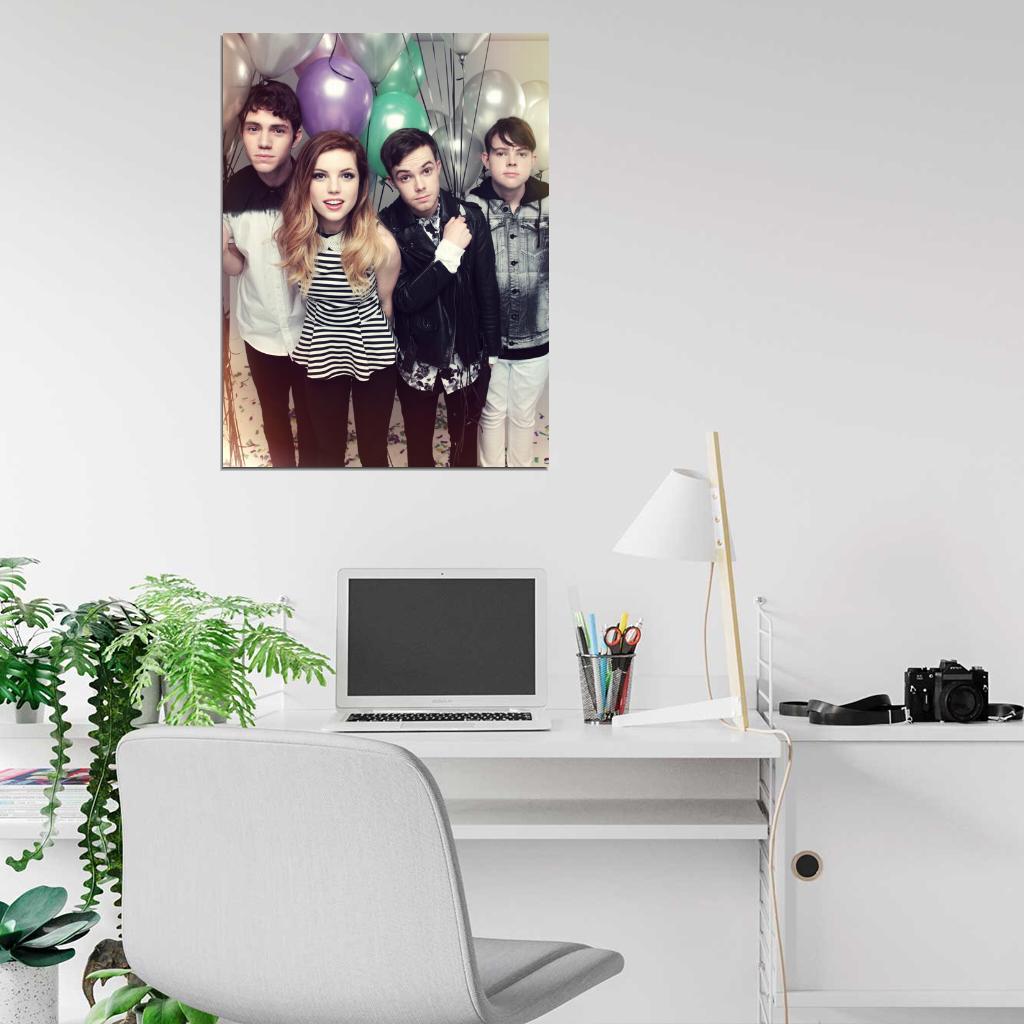 Echosmith Indie Pop Band Music Art Wall Art Print Poster
