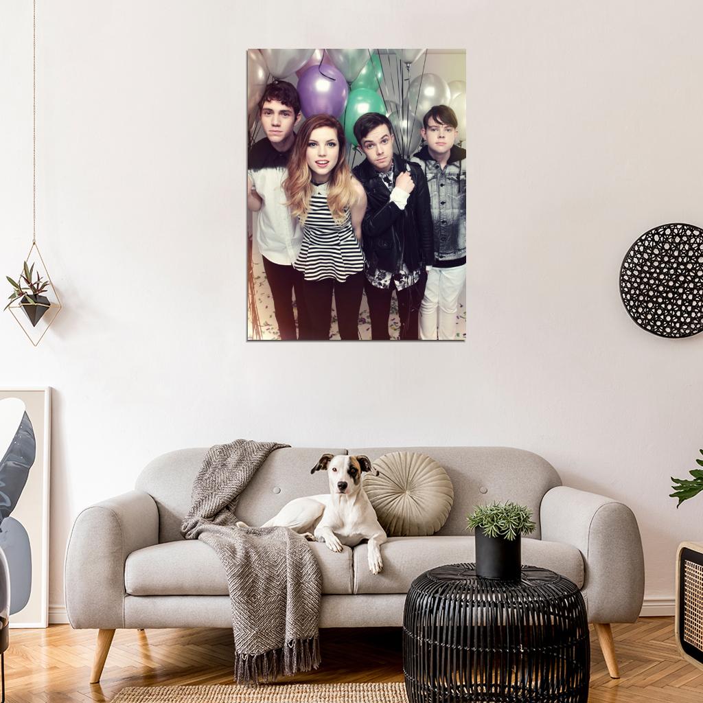 Echosmith Indie Pop Band Music Art Wall Art Print Poster