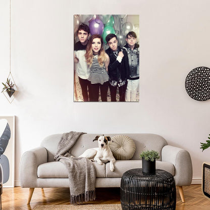 Echosmith Indie Pop Band Music Art Wall Art Print Poster