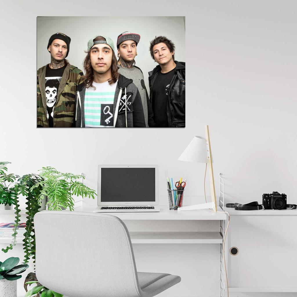 Pierce The Veil Rock Band Music Art Wall Art Print Poster