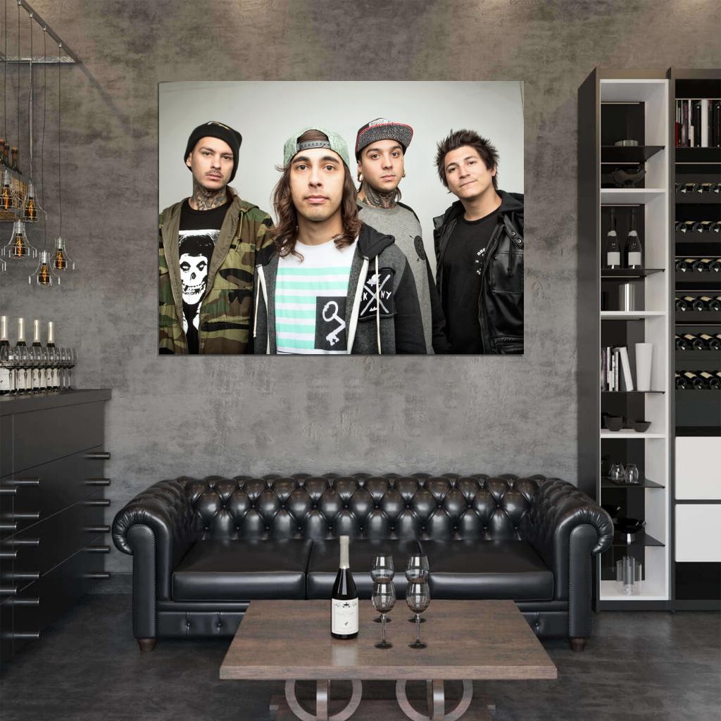 Pierce The Veil Rock Band Music Art Wall Art Print Poster