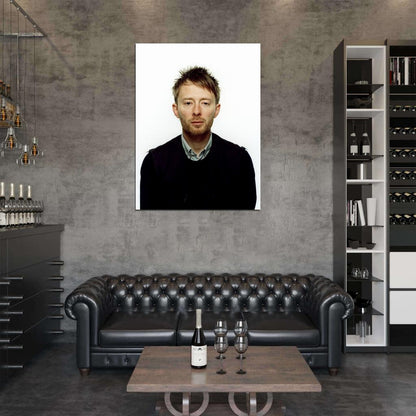 Radiohead Thom Yorke Rock Band Music Art Wall Art Print Poster