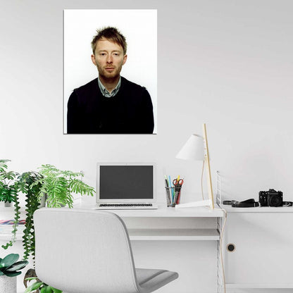 Radiohead Thom Yorke Rock Band Music Art Wall Art Print Poster