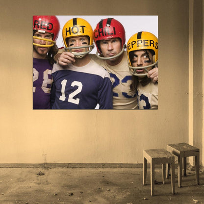 Red Hot Chili Peppers Funk Rock Band Music Art Wall Art Print Poster