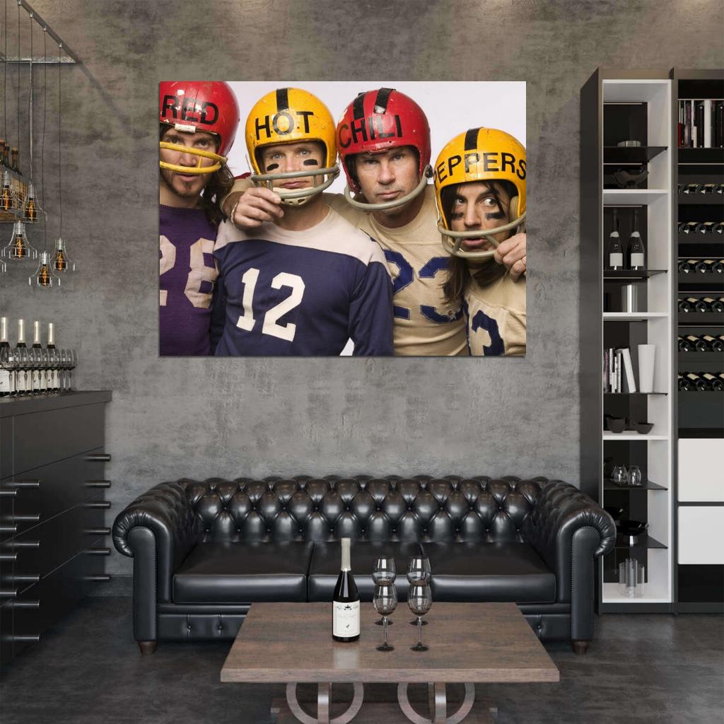 Red Hot Chili Peppers Funk Rock Band Music Art Wall Art Print Poster