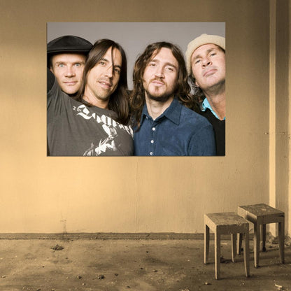 Red Hot Chili Peppers Funk Rock Band Music Art Wall Art Print Poster