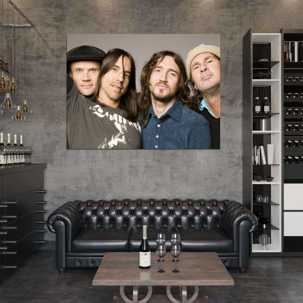 Red Hot Chili Peppers Funk Rock Band Music Art Wall Art Print Poster