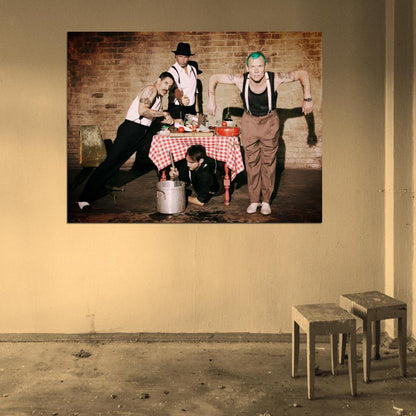 Red Hot Chili Peppers Funk Rock Band Music Art Wall Art Print Poster