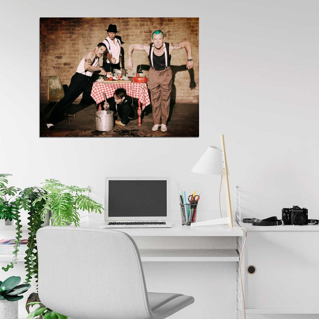 Red Hot Chili Peppers Funk Rock Band Music Art Wall Art Print Poster