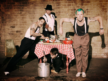 Red Hot Chili Peppers Funk Rock Band Music Art Wall Art Print Poster
