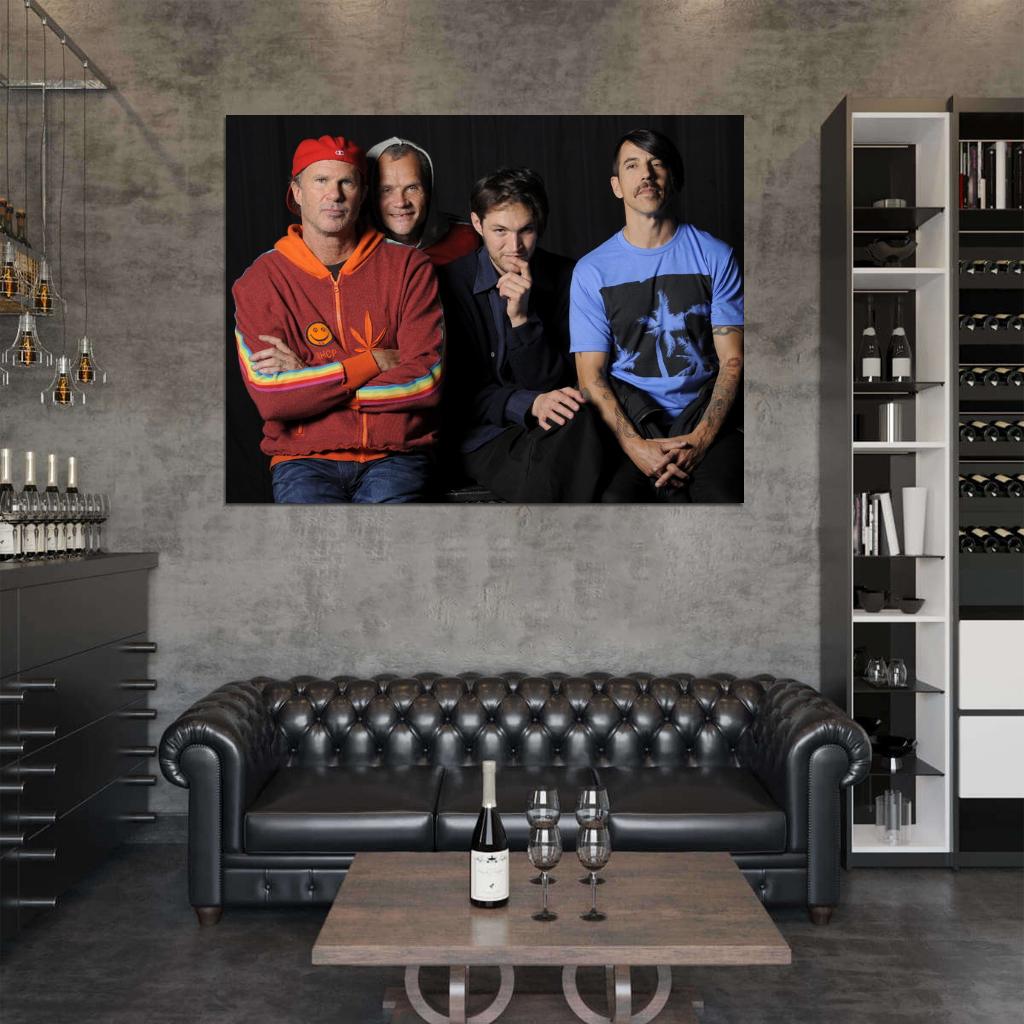 Red Hot Chili Peppers Funk Rock Band Music Art Wall Art Print Poster