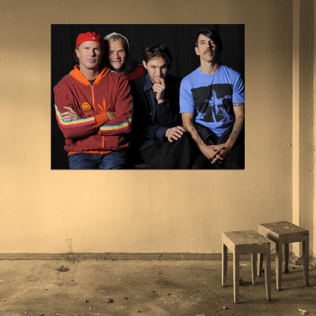 Red Hot Chili Peppers Funk Rock Band Music Art Wall Art Print Poster