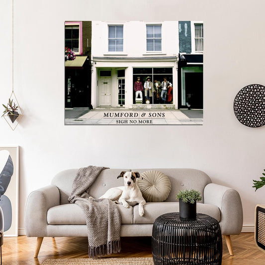 Mumford & Sons Sigh No More Folk Rock Band Music Art Wall Art Print Poster