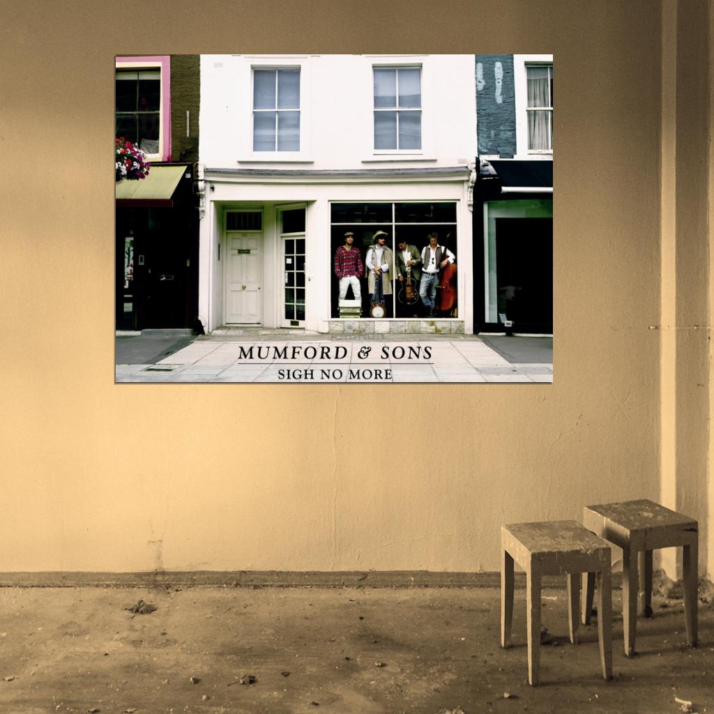 Mumford & Sons Sigh No More Folk Rock Band Music Art Wall Art Print Poster