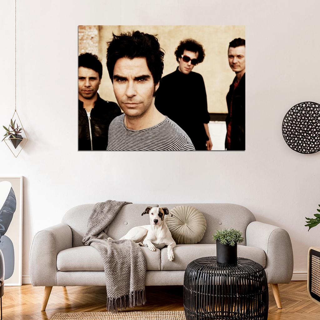 Stereophonics Rock Indie Rock Band Music Art Wall Art Print Poster