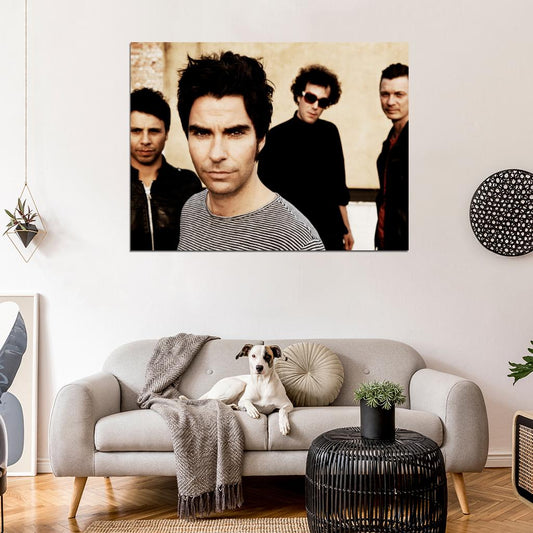 Stereophonics Rock Indie Rock Band Music Art Wall Art Print Poster