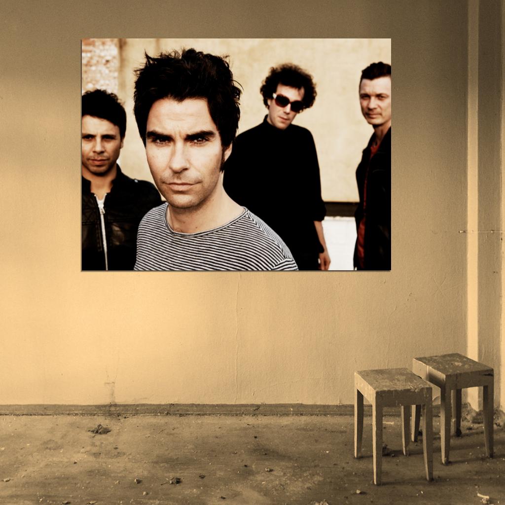 Stereophonics Rock Indie Rock Band Music Art Wall Art Print Poster