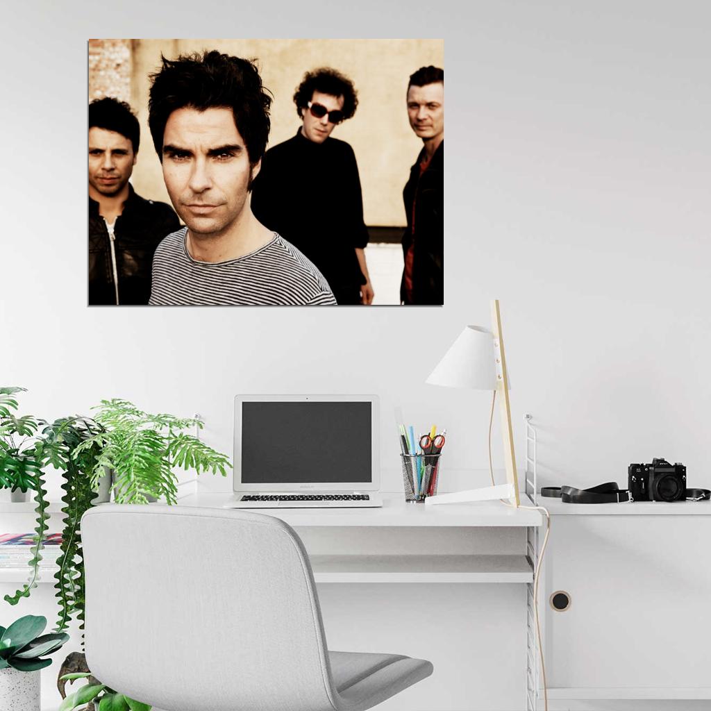 Stereophonics Rock Indie Rock Band Music Art Wall Art Print Poster