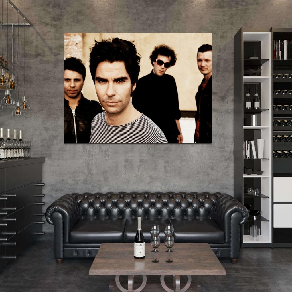 Stereophonics Rock Indie Rock Band Music Art Wall Art Print Poster