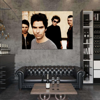 Stereophonics Rock Indie Rock Band Music Art Wall Art Print Poster