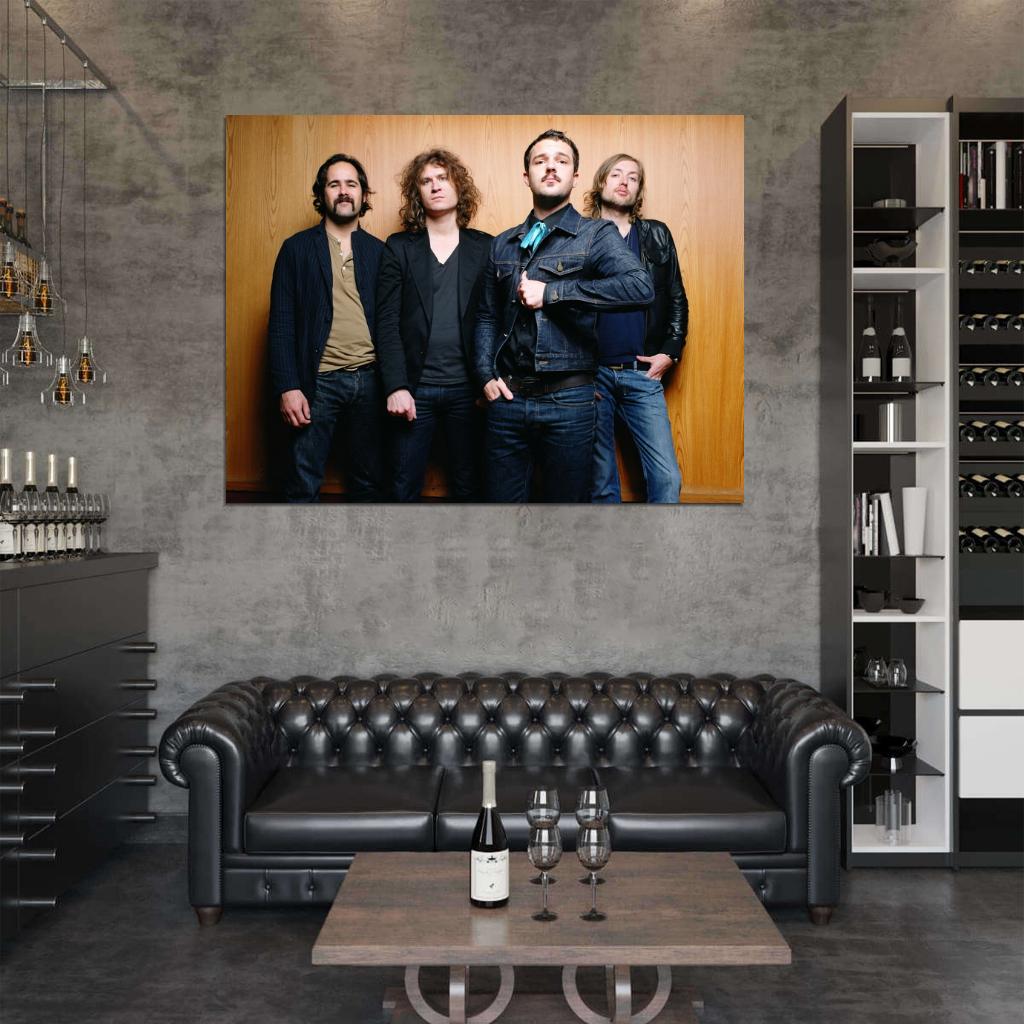 The Killers Indie Rock Band Music Art Wall Art Print Poster