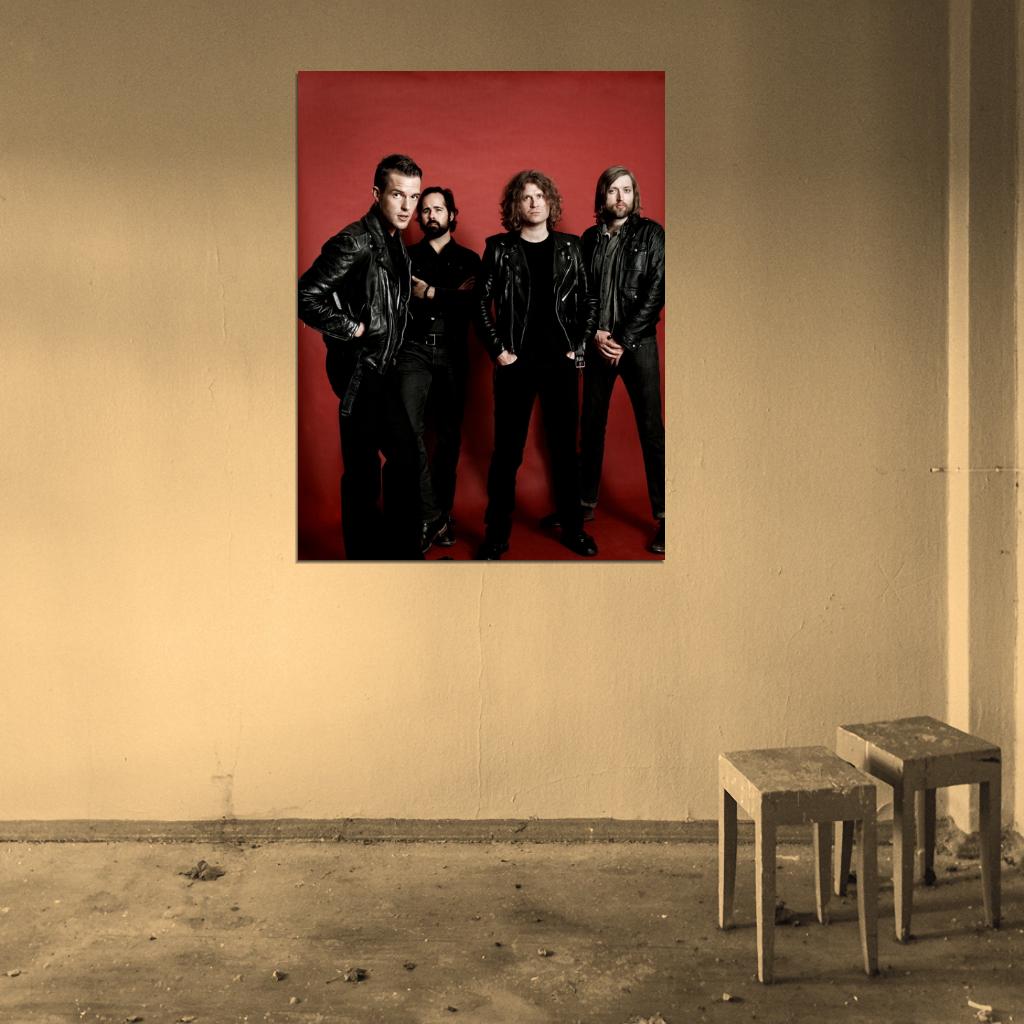 The Killers Indie Rock Band Music Art Wall Art Print Poster
