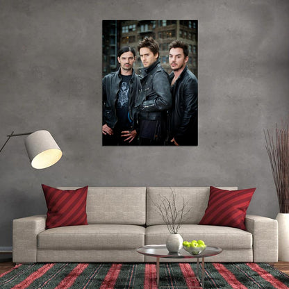 30 Seconds to Mars Rock Band Music Art Wall Art Print Poster