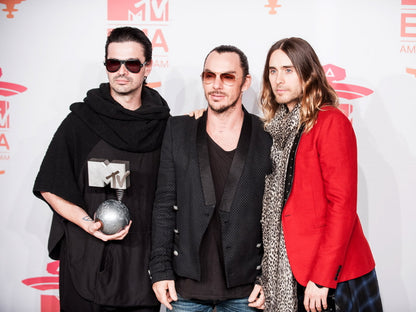 30 Seconds to Mars Rock Band Music Art Wall Art Print Poster