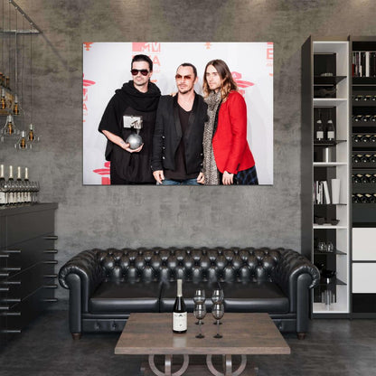 30 Seconds to Mars Rock Band Music Art Wall Art Print Poster