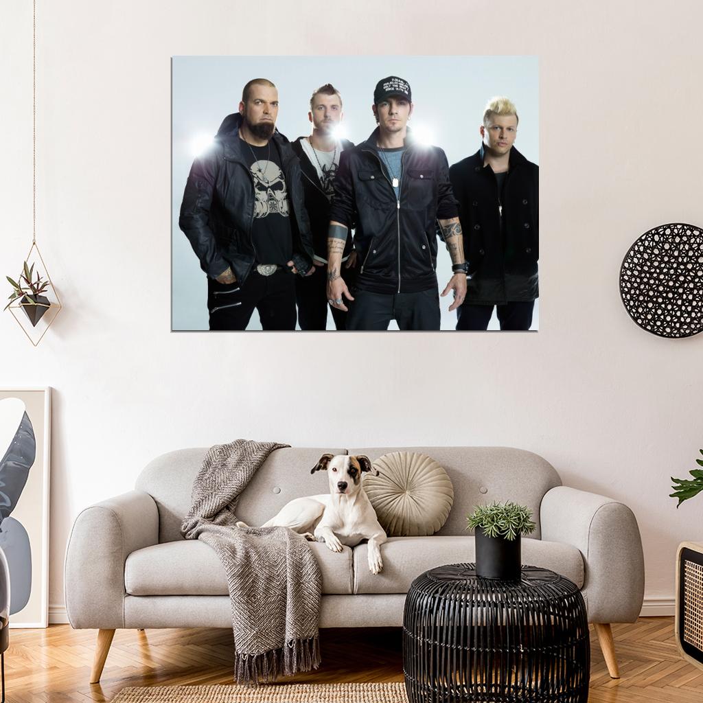 Three Days Grace Rock Band Music Art Wall Art Print Poster