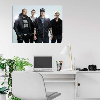 Three Days Grace Rock Band Music Art Wall Art Print Poster