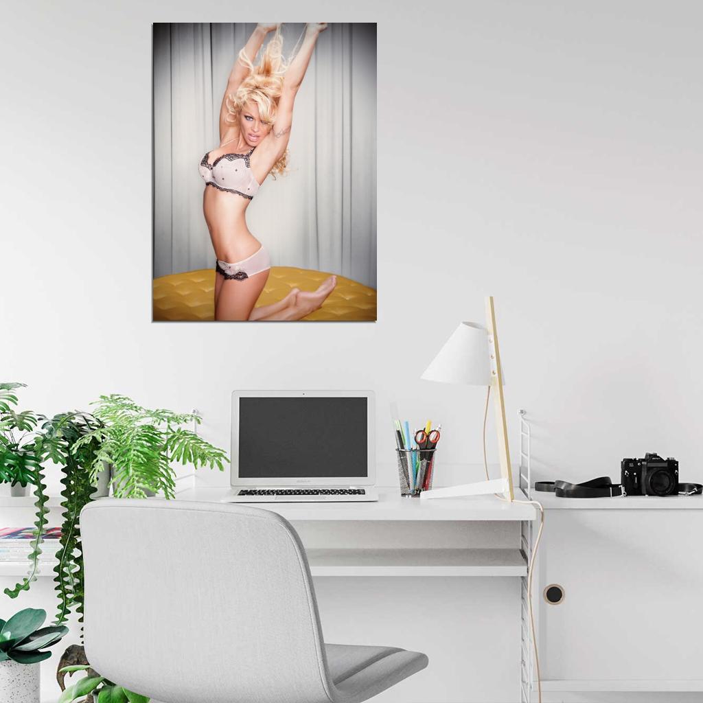 Pamela Anderson Hot Sexy Actress Art Wall Art Print Poster
