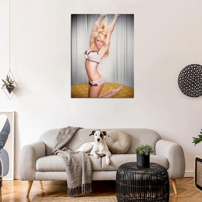 Pamela Anderson Hot Sexy Actress Art Wall Art Print Poster