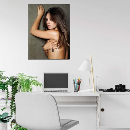 Mila Kunis Sexy Hot Actress Art Wall Art Print Poster