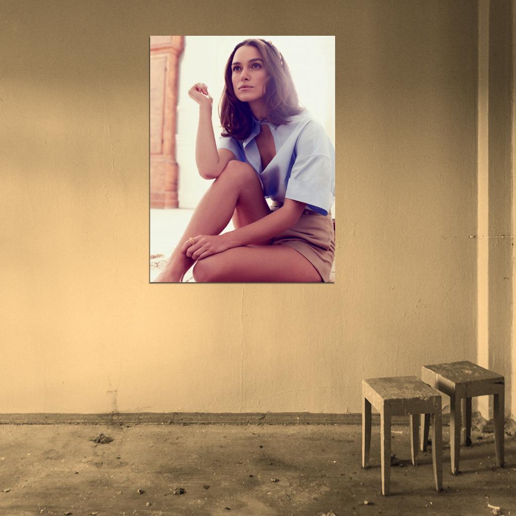 Keira Knightley Actress Art Wall Art Print Poster