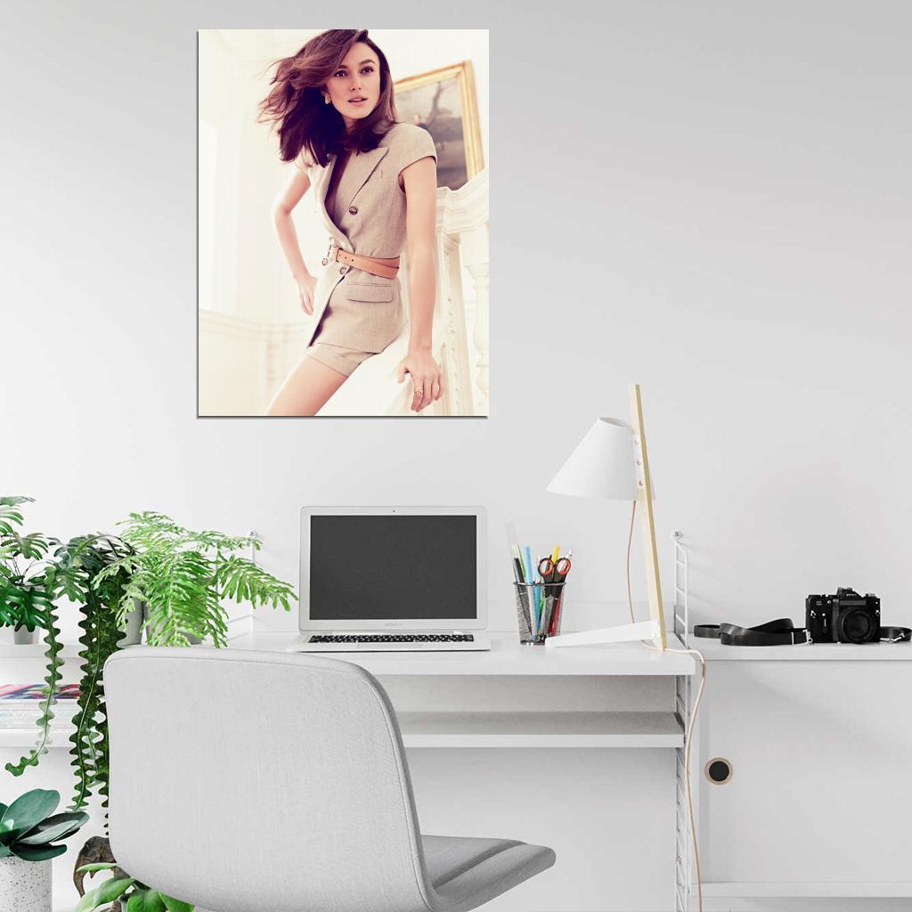 Keira Knightley Beauty Style Actress Art Wall Art Print Poster
