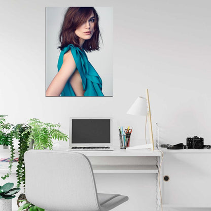 Keira Knightley Portrait Sexy Actress Art Wall Art Print Poster