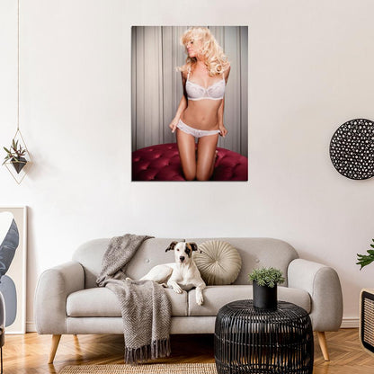Pamela Anderson Sexy Hot Model Actress Art Wall Art Print Poster