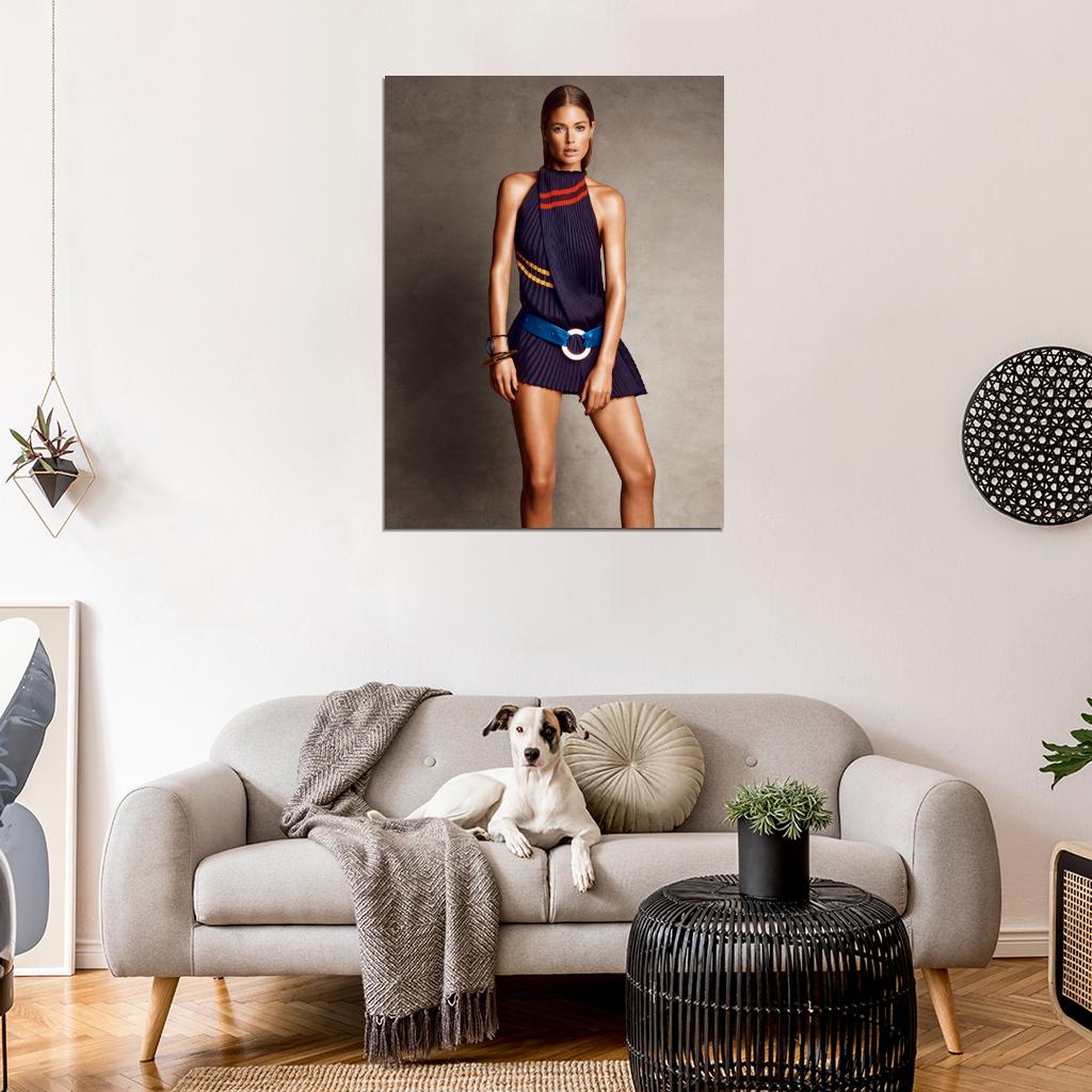 Doutzen Kroes Model Art Wall Art Print Poster