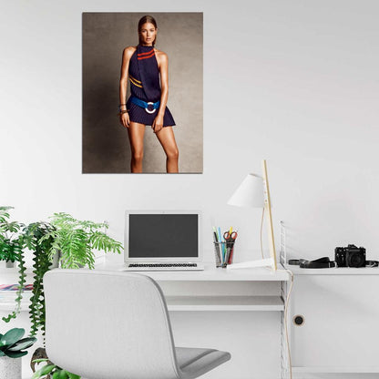 Doutzen Kroes Model Art Wall Art Print Poster