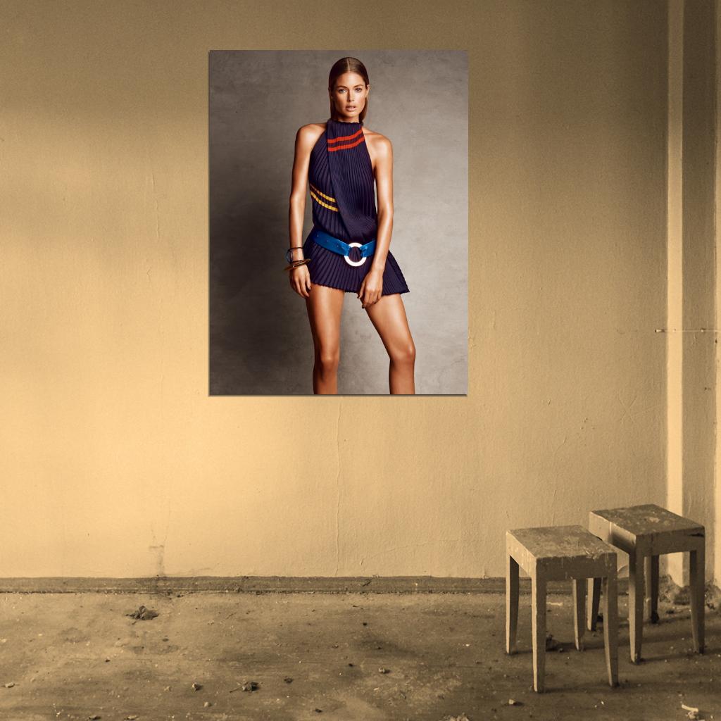 Doutzen Kroes Model Art Wall Art Print Poster