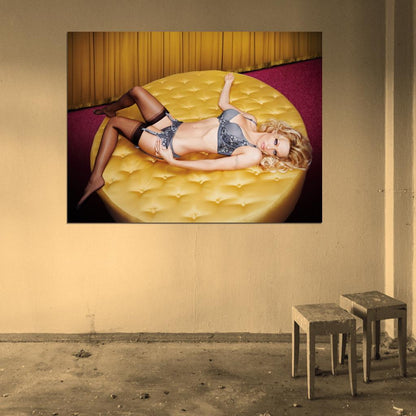 Pamela Anderson Hot Sexy Model Actress Art Wall Art Print Poster