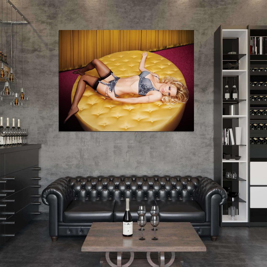 Pamela Anderson Hot Sexy Model Actress Art Wall Art Print Poster