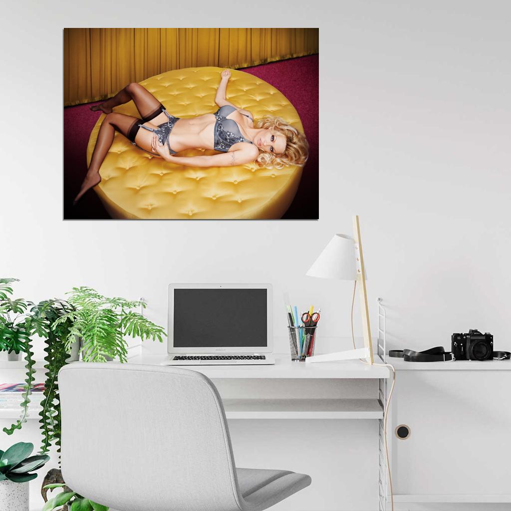 Pamela Anderson Hot Sexy Model Actress Art Wall Art Print Poster