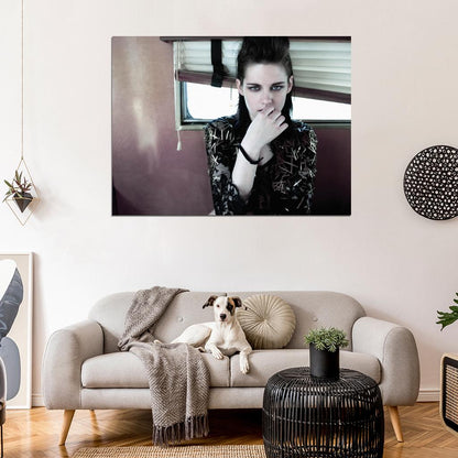 Kristen Stewart Actress Art Wall Art Print Poster